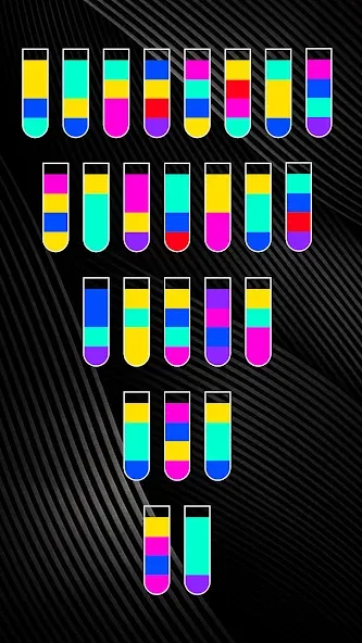 SortPuz 3D: Water Color Sort (СортПаз 3Д)  [МОД Mega Pack] Screenshot 4