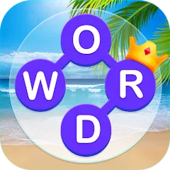 Скачать взломанную Word Connect - Train Brain (Ворд Коннект)  [МОД Бесконечные деньги] - полная версия apk на Андроид