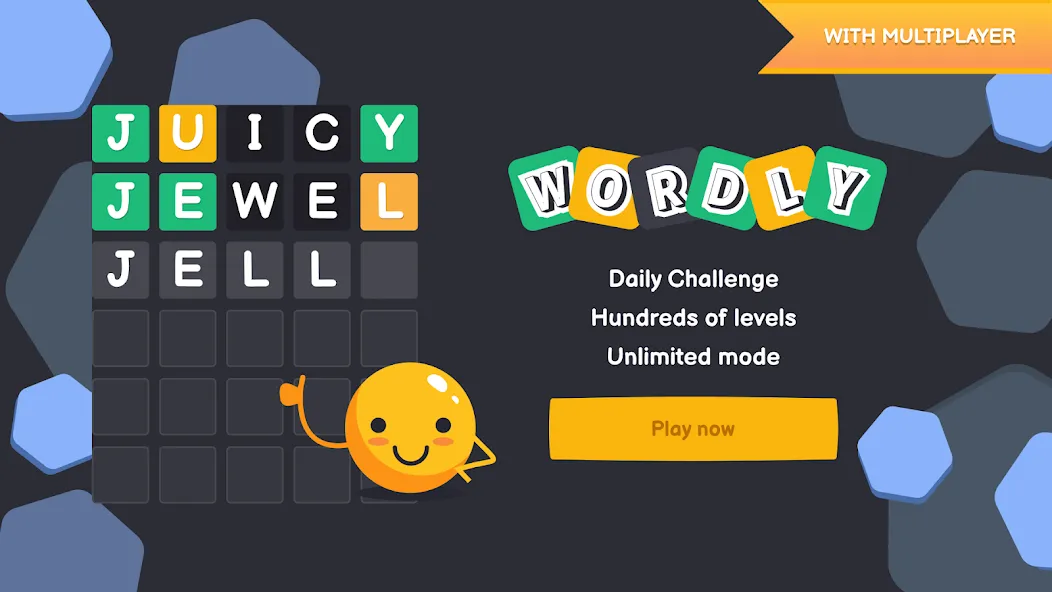 Wordly - unlimited word game (Вордли)  [МОД Много монет] Screenshot 1