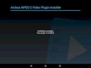 Archos MPEG-2 Video Plugin   - AD-Free