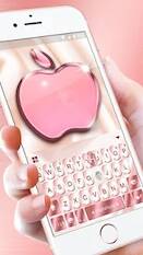  Rose Gold Keyboard for Phone8   - AD-Free