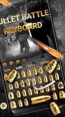  Gunnery Bullet Battle Keyboard Theme   - APK