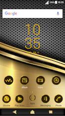  Carbon Gold For XPERIA   - APK