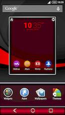  Red Silver For XPERIA   - Full