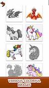  Animals Color by Number-Cats, Dogs, Horse, Unicorn   -  