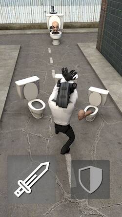 Взломанная Toilet Fight на Андроид - Много денег бесплатно