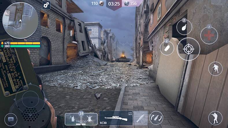 Взломанная World War 2: Военные игры на Андроид - Разблокированная версия бесплатно