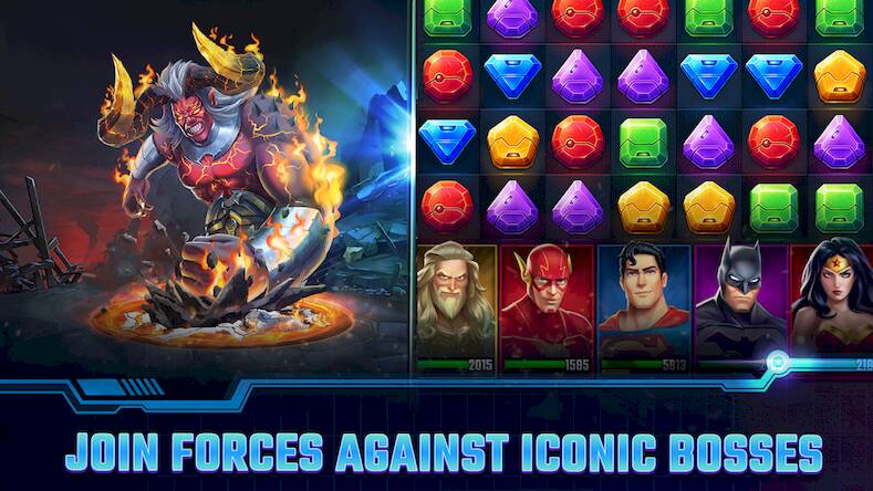  DC Heroes & Villains: Match 3   -   