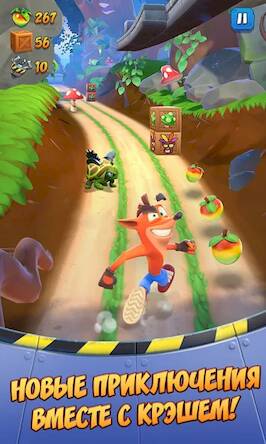 Взломанная Crash Bandicoot: со всех ног! на Андроид - Много денег бесплатно
