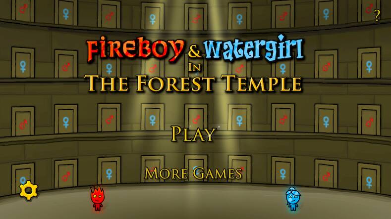 Взломанная Fireboy & Watergirl: Forest на Андроид - Разблокированная версия бесплатно