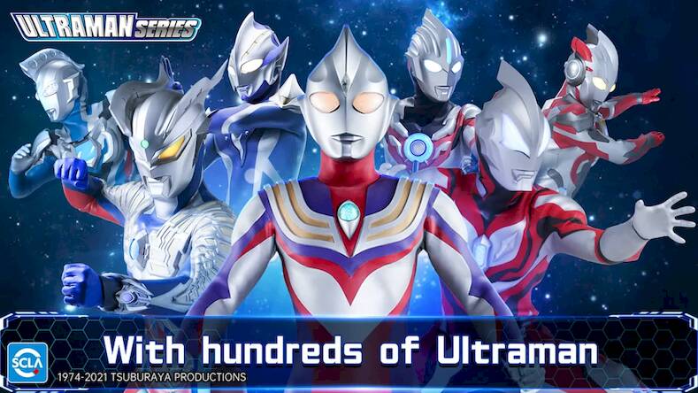 Взломанная Ultraman: Legend of Heroes на Андроид - Бесконечные деньги бесплатно