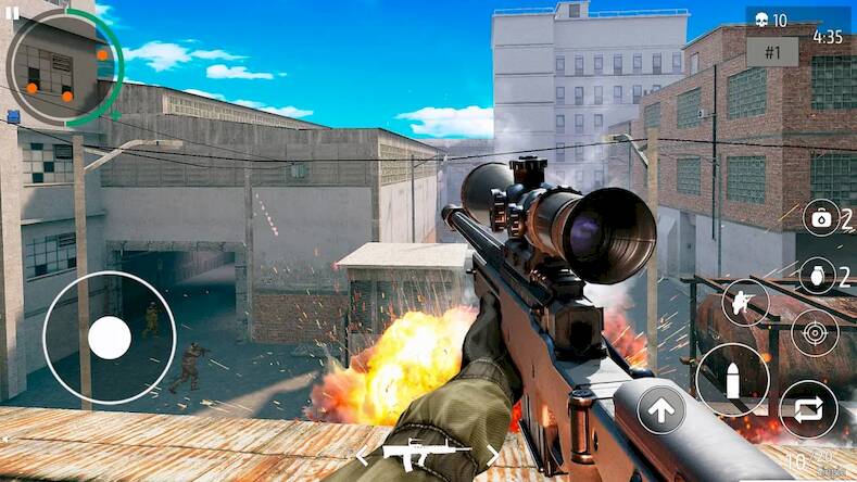 Взломанная Just FPS Shooter оффлайн игра на Андроид - Разблокированная версия бесплатно