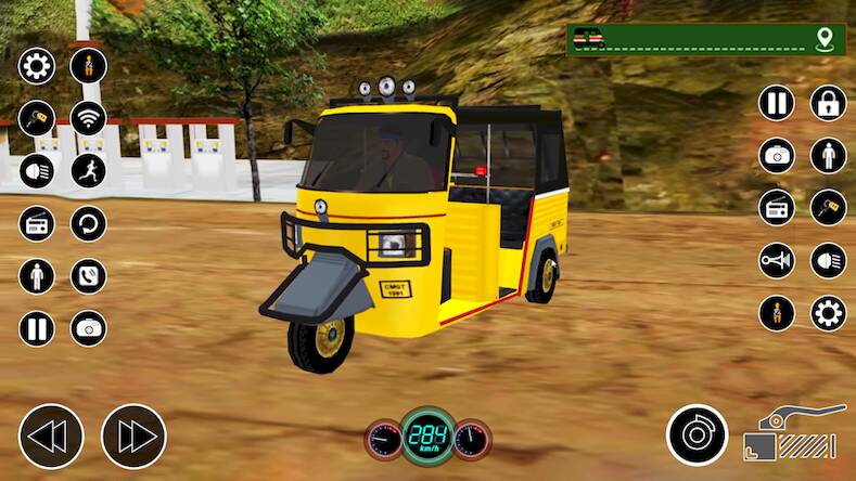  Tuk Tuk Auto Rickshaw Game Sim   -   