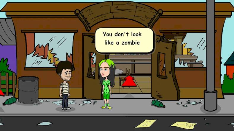  Billie Zombie Attack   -   