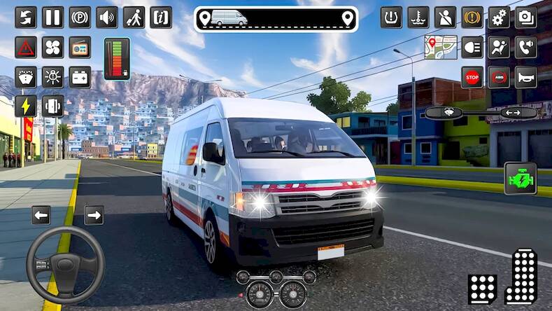  Van Simulator Games Indian Van   -   