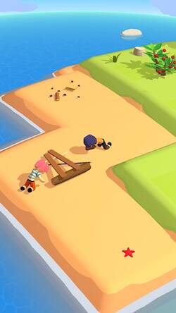  Stranded Island:    -   