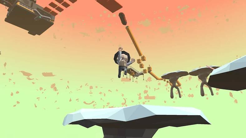  Going Up: 3D Space Parkour   -   