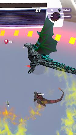  Fire Arena - King of Monsters   -   