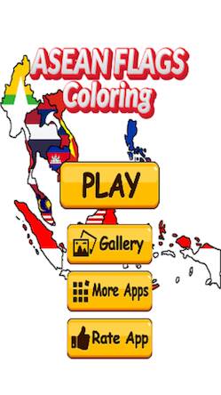  coloring southeast asia flag   -   