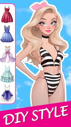  Doll Makeover: dress up games   -   