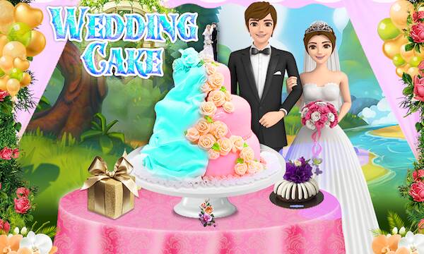  Wedding Cake Maker Girl Games   -   