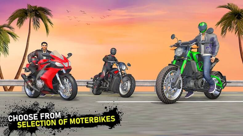  Moto Traffic Bike Race Game 3d   -   