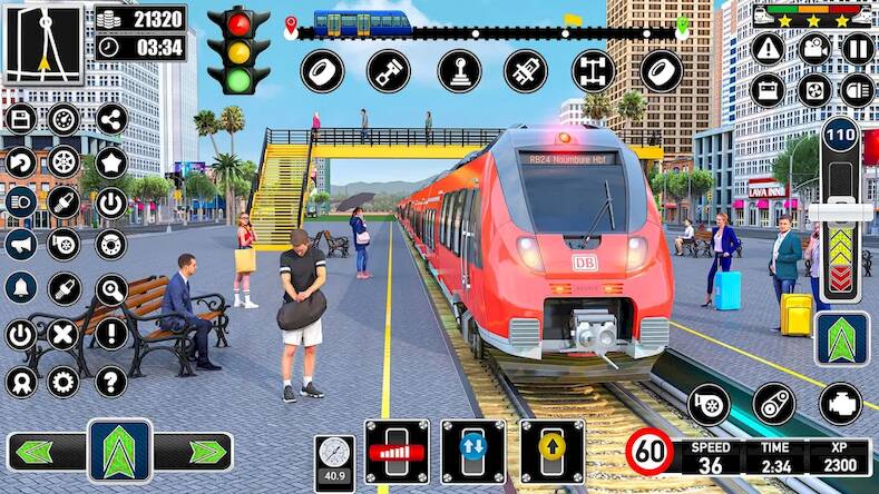  City Train Station-Train games   -   