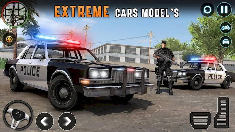  Police Car Chase: Police Games   -   