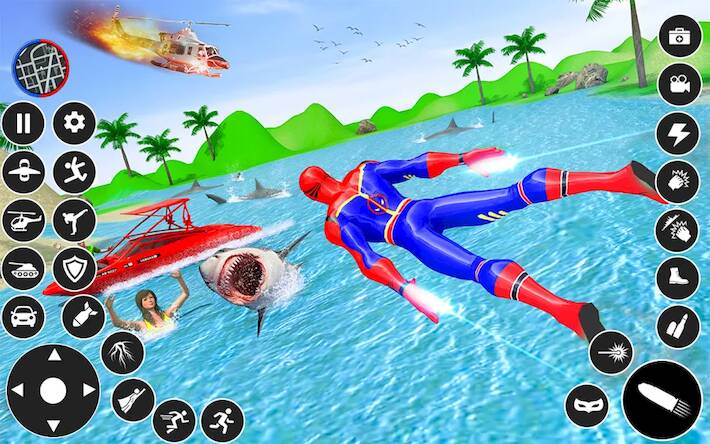  Superhero Rescue: Spider Games   -   