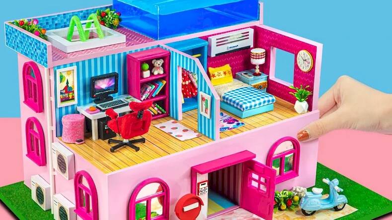  Girl Doll House Design Games   -   