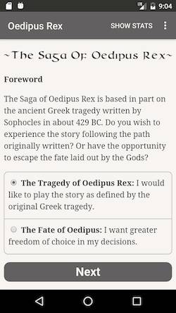  The Saga of Oedipus Rex   -   