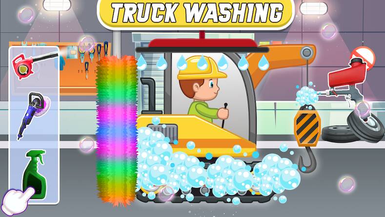  Kids Construction Trucks Games   -   