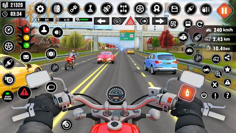  Motorcycle Game - Bike Game 3D   -   