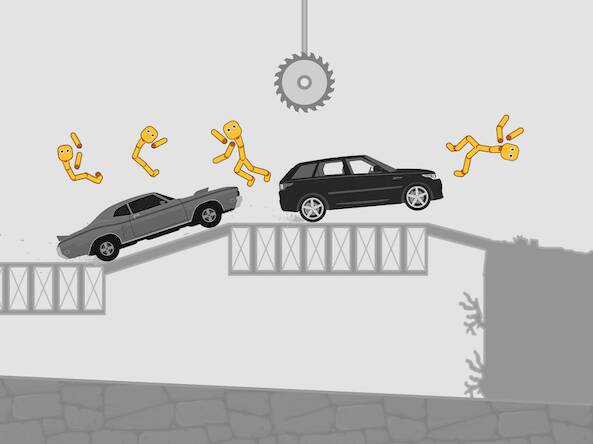  Stickman Car Destruction Games   -   