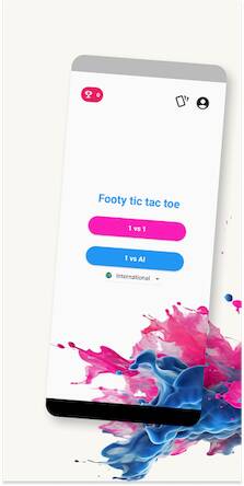  Footy tic tac toe   -   