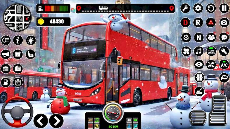  Bus Driving Sim- 3D Bus Games   -   