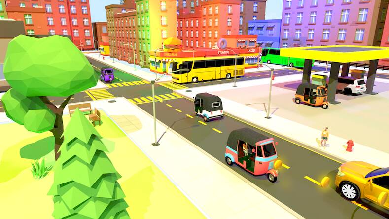  Tuk Tuk Rickshaw: 3D Game   -   