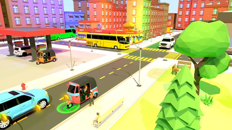  Tuk Tuk Rickshaw: 3D Game   -   
