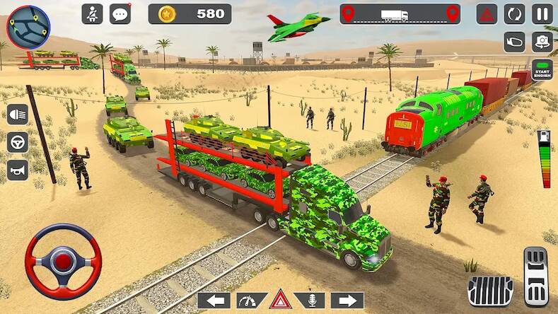  Army Vehicle Transport Games   -   