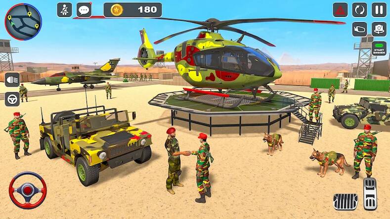  Army Vehicle Transport Games   -   