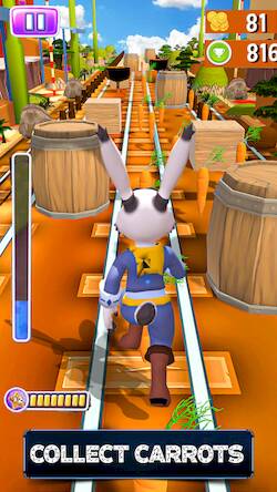  Cute Pet Bunny Running Games 2   -   