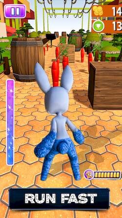  Cute Pet Bunny Running Games 2   -   