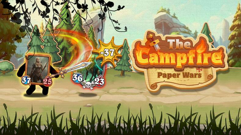  Paper Wars:The Campfire   -   